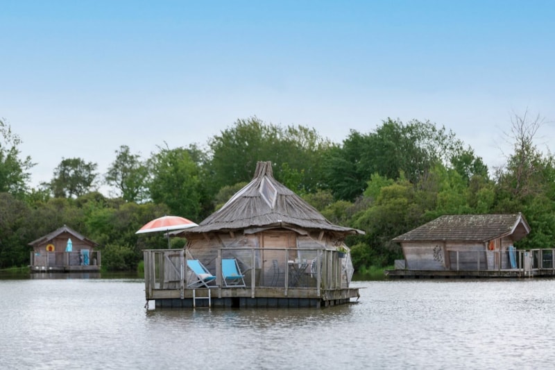 Schwimmende Hütte Cocoon 1 Zimmer