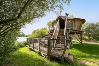 Mietunterkunft - Hütte Auf Pfählen Amarante 2 Schlafzimmer - Camping Sandaya Village Flottant de Pressac