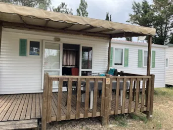 Mietunterkunft - Mobilheim O'hara 3 Zimmer - Camping La Vidaresse
