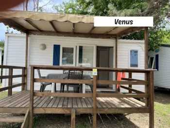 Mietunterkunft - Mobil-Home Petit Confort Venus 2 Zimmer (25 M²) - Camping La Vidaresse