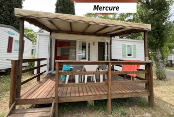 Mietunterkunft - Mobil-Home Confort Plus 4 Mercure - 2 Zimmer (30 M²) - Camping La Vidaresse