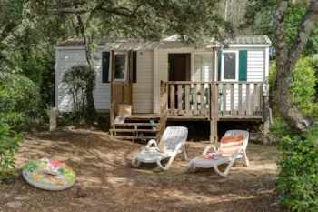 Mietunterkunft - Cottage 2 Schlafzimmer + Klimaanlage*** - Camping Sandaya Plein Air des Chênes
