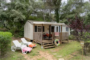 Mietunterkunft - Cottage (3 Schlafzimmer) + Klimaanlage*** - Camping Sandaya Plein Air des Chênes