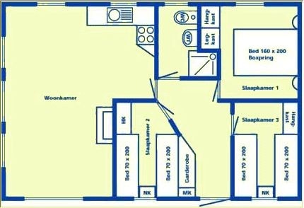 Bungalow 6 pers