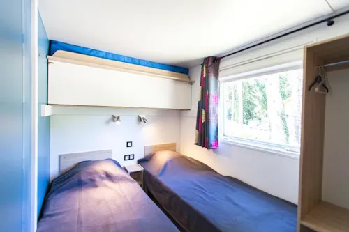 Huuraccommodatie(s) - Stacaravan Louisiane  Air-Conditioned - image n°7 - Camping des Neiges