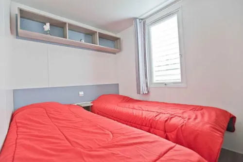 Huuraccommodatie(s) - Stacaravan Riviera Voorzien Van Airconditioning - image n°4 - Camping des Neiges