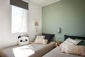 Locatif - Stacaravan O'HARA voorzien van airconditioning - Camping des Neiges