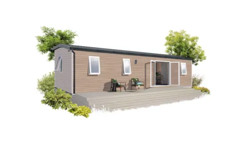 Accommodation - Mobilhome Aqua Air Conditioned - image n°2 - Camping des Neiges