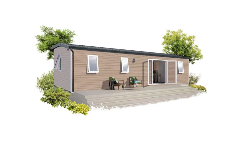 Mobil Home Aqua 3 Ch 2 Sdb Climatisé