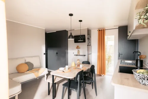 Huuraccommodatie(s) - Agora 3Ch Stacaravan Voorzien Van Airconditioning - image n°5 - Camping des Neiges