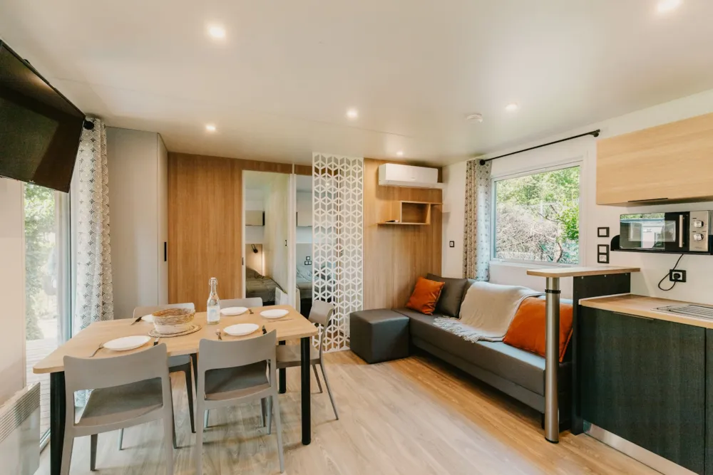 Accommodation - Corail Mobile Home - Camping du Sierroz