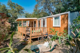 Huuraccommodatie(s) - Cottage 3 Slaapkamers Airconditioning **** - Camping Sandaya Douce Quiétude