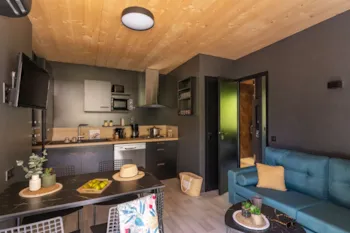 Mietunterkunft - Chalet Design Nature Premium 2 Zimmer - Camping Sandaya Douce Quiétude