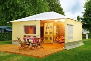 Mietunterkunft - Zeltbungalow - Camping Le Giffre