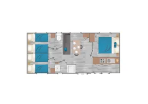 Locatif - MH Grand Lac Premium - Lac d'Annecy Camping