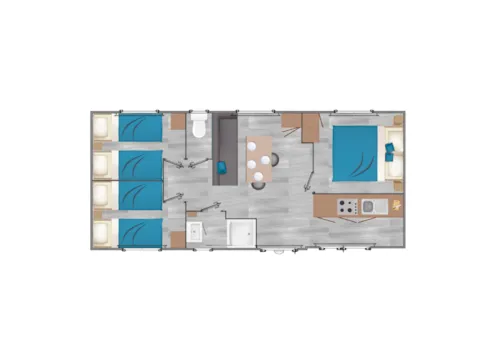 Location - Mh Grand Lac Premium - image n°1 - Lac d'Annecy Camping