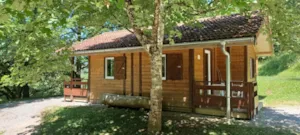 Locatif - CHALET POUR 2 PERSONNES - 17 m² - 1 chambre S - Camping Le Crêtoux