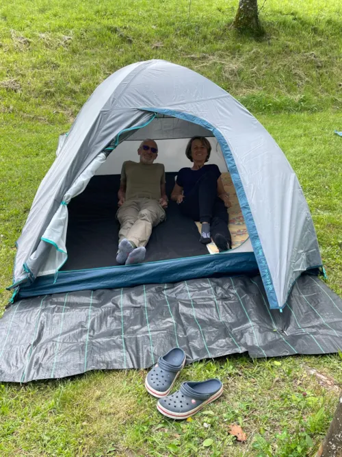 Location - Tente 2 Personnes Prête À Camper - image n°2 - Camping Le Crêtoux