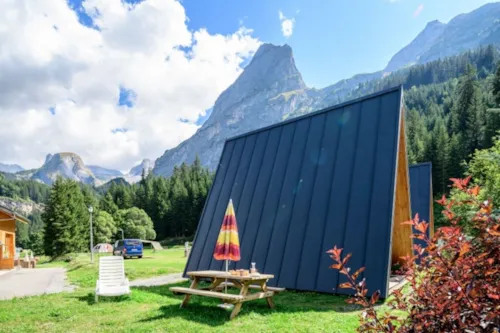 Mietunterkunft - Chalet Datcha - 23M² - 1 Schlafzimmer - - image n°2 - Clico Chic - Alpes Lodges