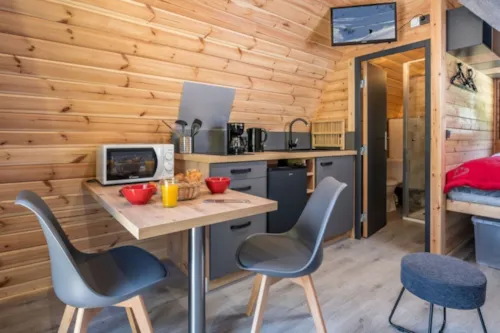 Location - Chal'igloo - 18M² - 1 Chambre - - image n°3 - Clico Chic - Alpes Lodges