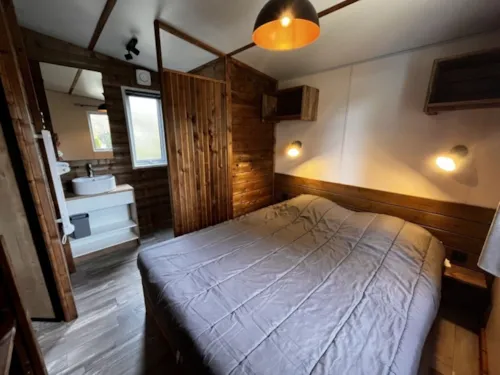 Mietunterkunft - Mobilheim Thalia Top Tv - 33M² - 2 Schlafzimmer - - image n°4 - Clico Chic - Alpes Lodges