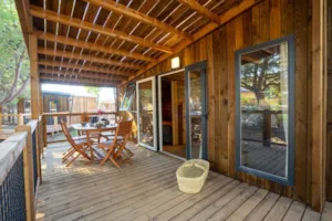 Locatif - Mobil-home Thalia Top TV - 33m² - 2 chambres - - Clico Chic - Alpes Lodges