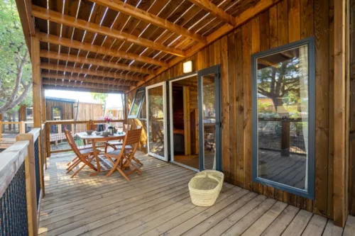 Mietunterkunft - Mobilheim Thalia Top Tv - 33M² - 2 Schlafzimmer - - image n°1 - Clico Chic - Alpes Lodges