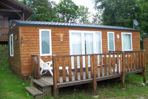 Accommodation - Chalet Mobile Home O'tiny L'édelweiss - Camping du Col