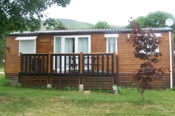 Mietunterkunft - Chalet Mobile Home O Tiny Les Myrtilles - Camping du Col