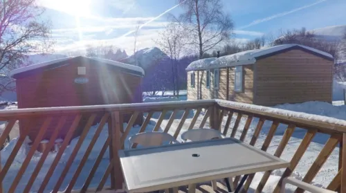 Location - Mobile Home L'eriscal, 4 Personnes + Bébé - image n°7 - Camping du Col