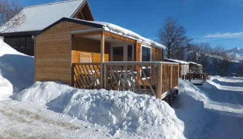 Location - Mobile Home L'eriscal, 4 Personnes + Bébé - image n°2 - Camping du Col