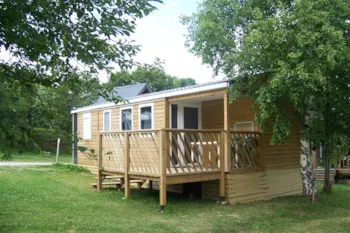 Mietunterkunft - Chalet Mobile Home Loggia 3 6 Personnes - Camping du Col