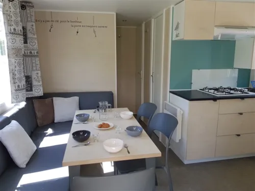 Location - Mobile Home L'ouillon 6 Personnes - image n°4 - Camping du Col