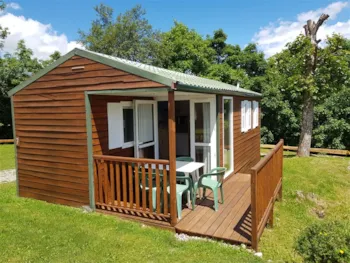 Mietunterkunft - Chalet Mobilheim  Pacifique 2 - Camping du Col