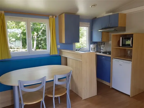 Location - Mobile Home Pacifique 2 Le Crozet - image n°2 - Camping du Col