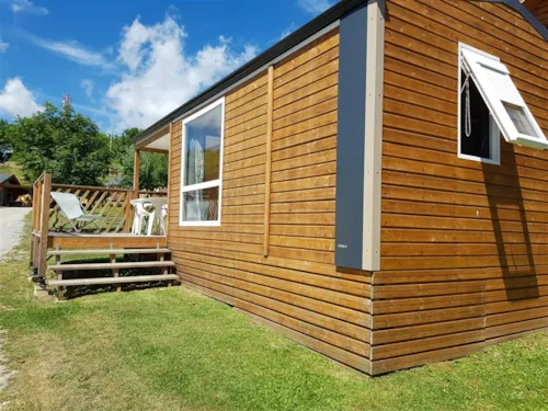 Location - Mobile Home L'eriscal, 4 Personnes + Bébé - image n°1 - Camping du Col