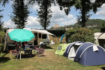 Stellplatz - Stellplatz Xl >=110M² - Camping Les Deux Vallées