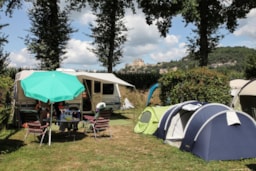 Kampeerplaats(en) - Kampeerplaats Xl >=110M² - Camping Les Deux Vallées