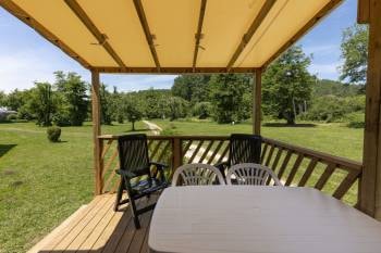 Mobilhome 3 bedrooms large covered terrace