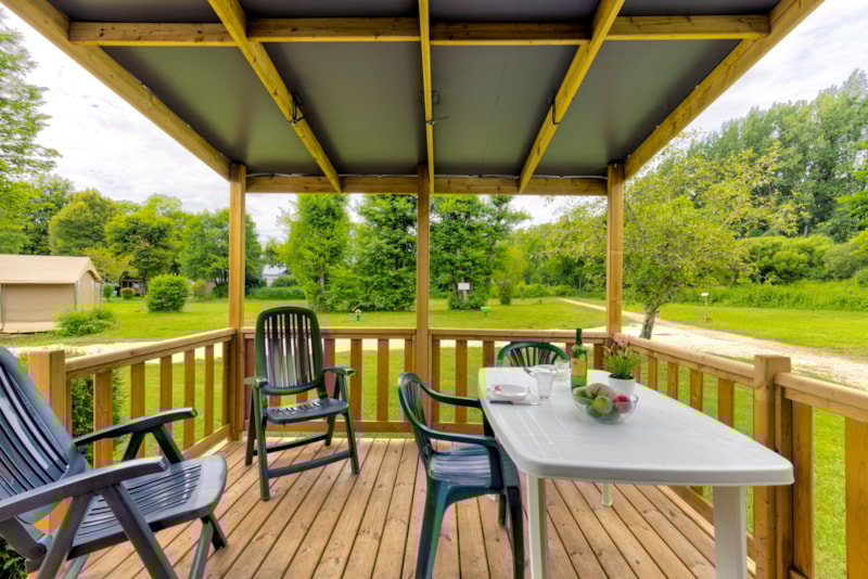 Mobilhome NEPTUNE covered terrace