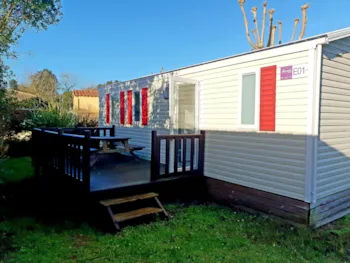 Mietunterkunft - Babord Mobil Home Flibustier + 1 Véhicule + Tv - Airotel 2 Plages & Océan