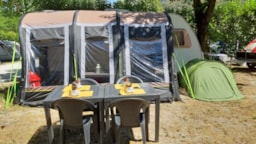 Accommodation - Caravan For Rent - Camping Covelo