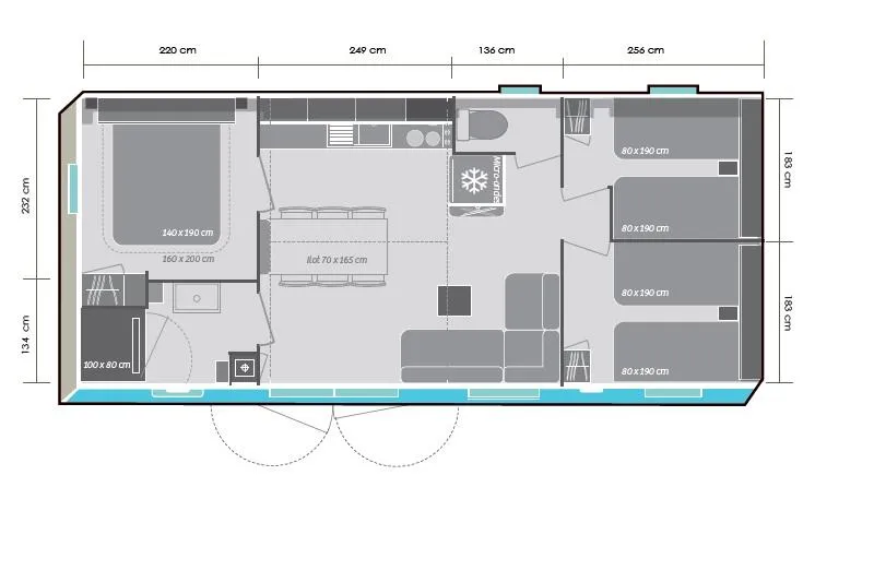 Cottage Prestige Tribu - 70M² - 5 Chambres