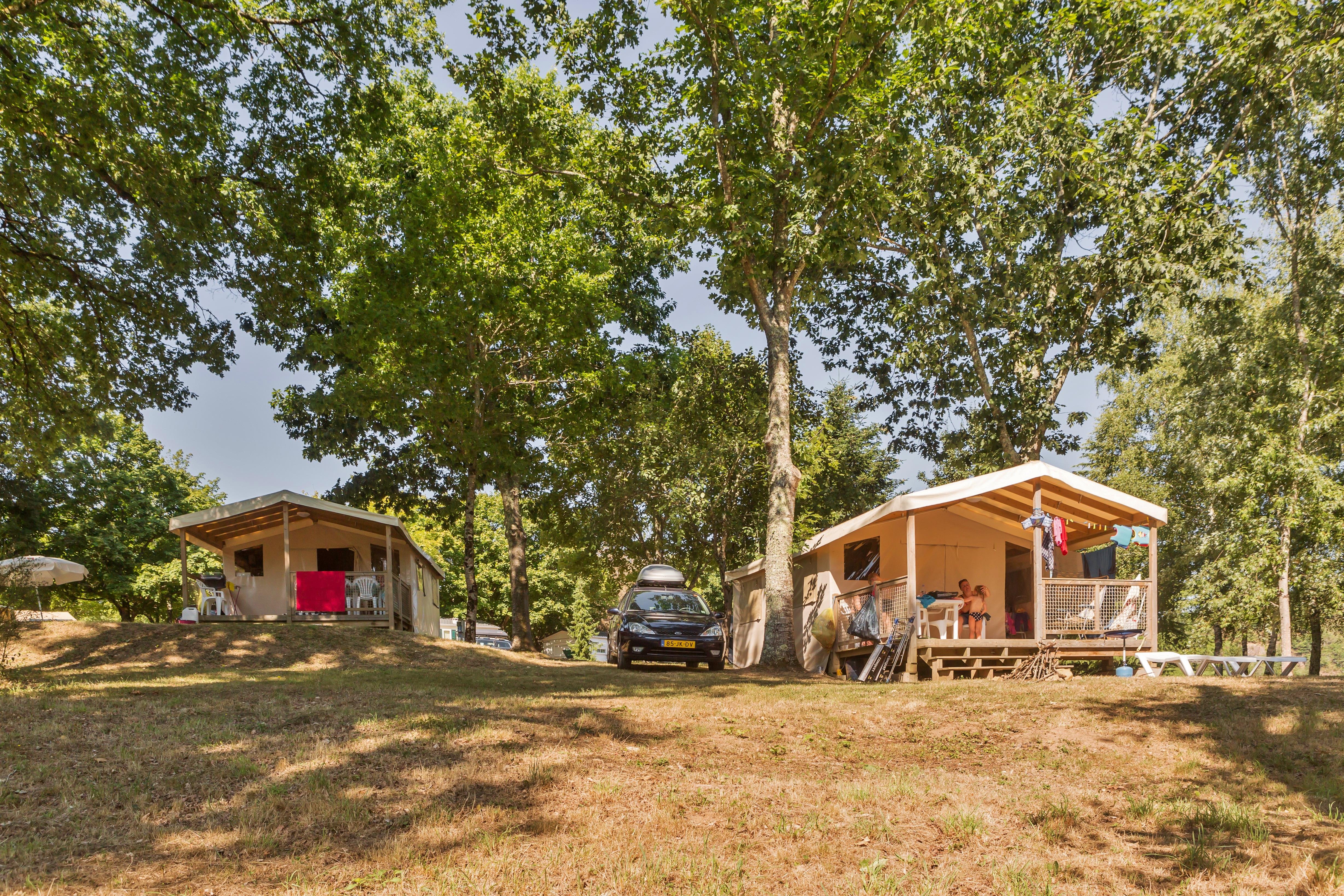 Accommodation - Toilé Nature Classic, 20M² - Without Sanitary - Camping Koawa les Gorges du Chambon
