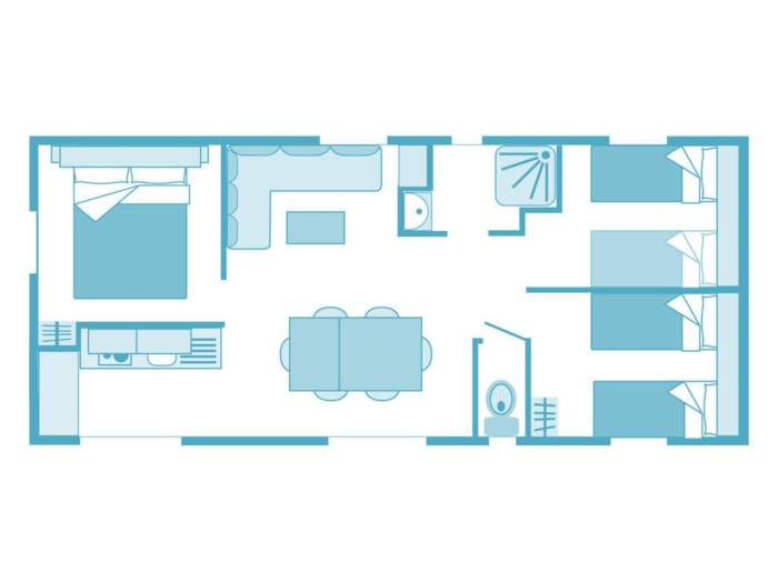 Espace Confort, 34M² - Climatisation  - Lave Vaisselle
