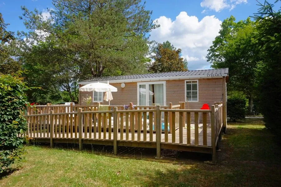 Location - Mobil Home Ciela Confort Pmr - 2 Chambres - Camping Les Gorges du Chambon