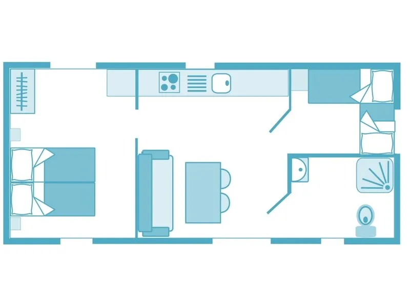 Mobil Home Ciela Confort Pmr - 2 Chambres