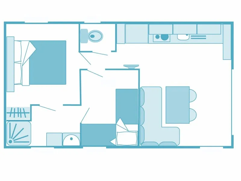 Mobil Home Ciela Privilège Bay - 2 Chambres - Barbecue