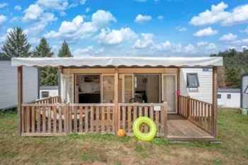 Mietunterkunft - Mobilheim Ciela Privilège – 2 Schlafzimmer - Grill - Camping Les Gorges du Chambon