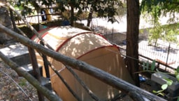 Stellplatz - Stellplatz (Für Mittelgroßes Zelt/Großes Zelt) + Auto Auf Dem Parkplatz. Terraced Campsite - Camping La Pineta